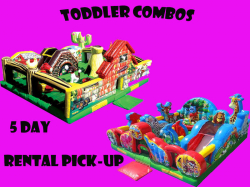 Bounce house - Toddler Combos